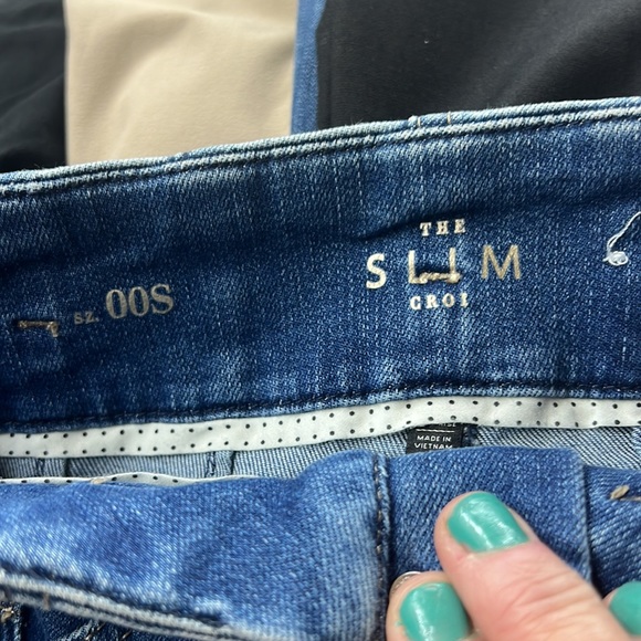 Sz 00S White House Black Market The Slim Croi Jeans - Picture 4 of 5